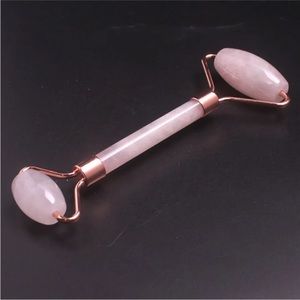 Rose Quartz Roller Massager Eye Beauty Skincare Tool.